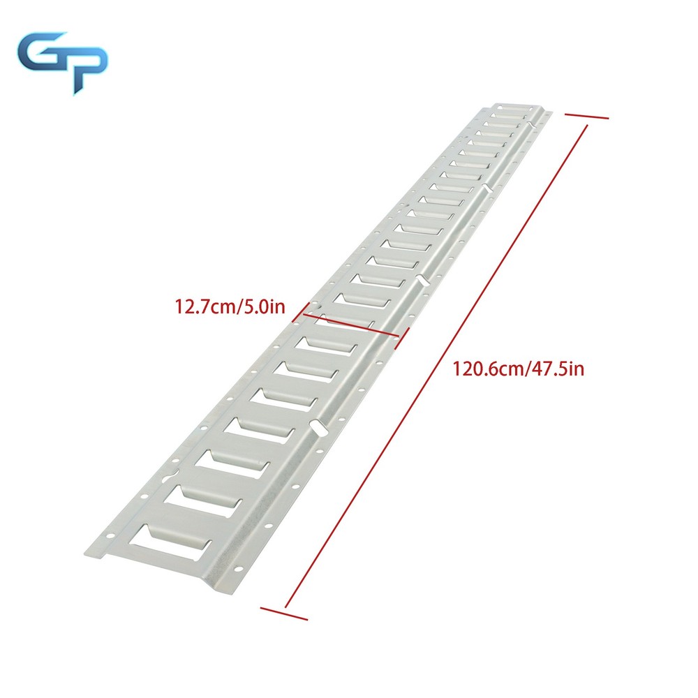 Fit For Garages Vans Trailers (4 Pack) 4' E Track Tie Down Rail Kit