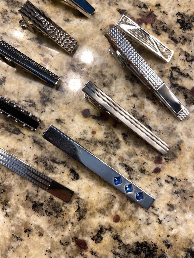 Tie Clips Set Multiple Pack