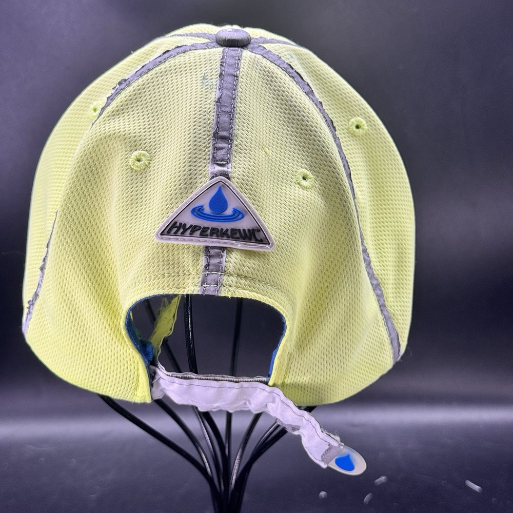 HyperKewl Evaporative Cooling Hi Viz Baseball Hat Strapback Running Jogging