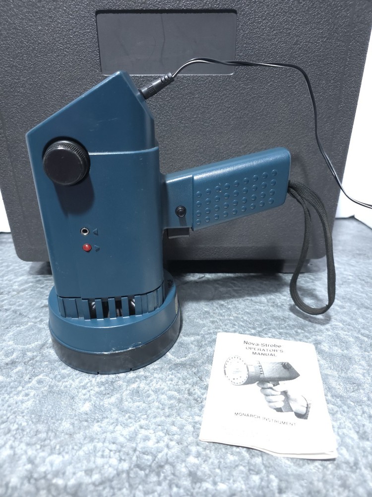 Monarch Nova Strobe Stroboscope In Hard Case Working