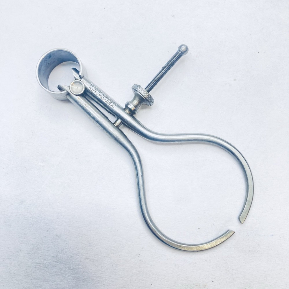 Starrett 275A-3 3" Toolmakers' Spring-Type Outside Caliper Round Leg- Solid Nut