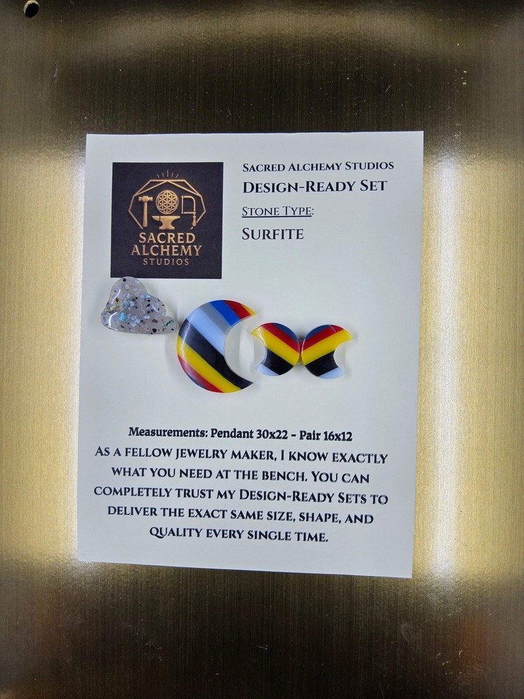 Crescent Moon - Surfite - Design-Ready Set
