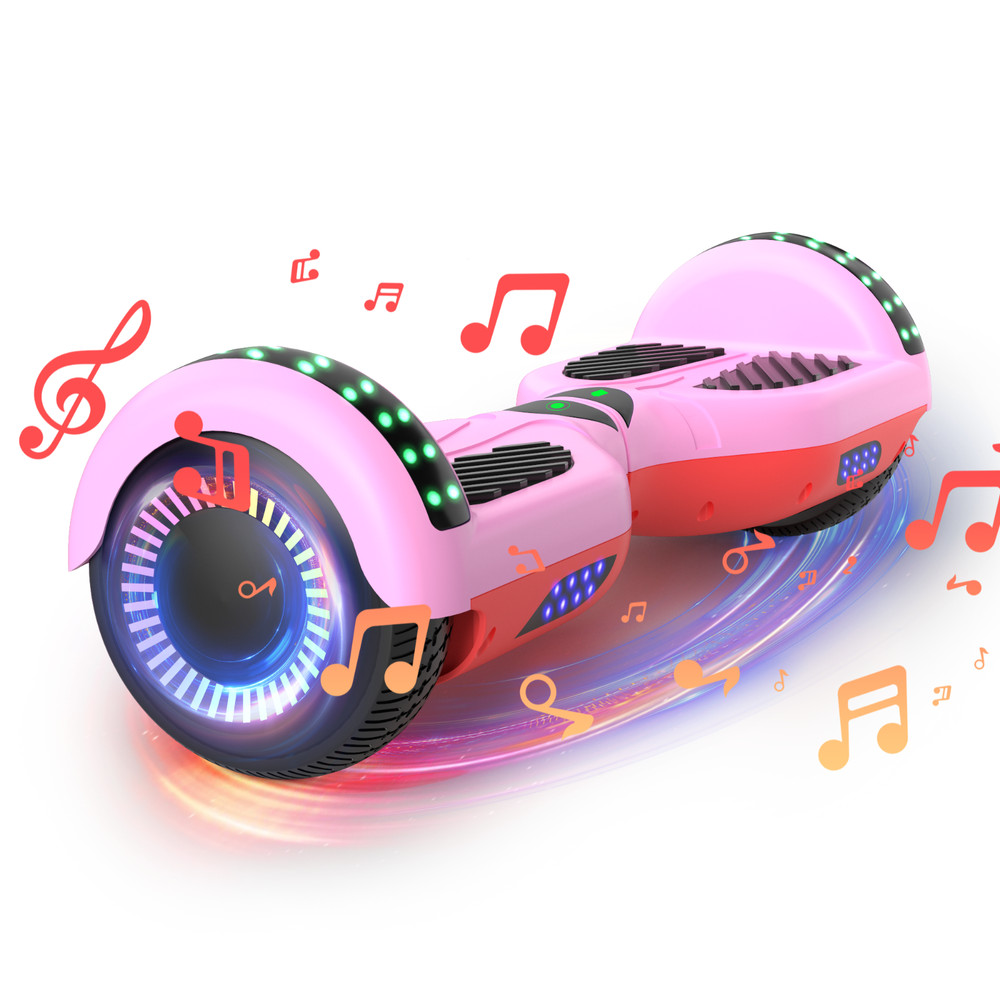 Commugo Hoverboard Electric Bluetooth Speaker Self-Balancing Scooter UL 2272