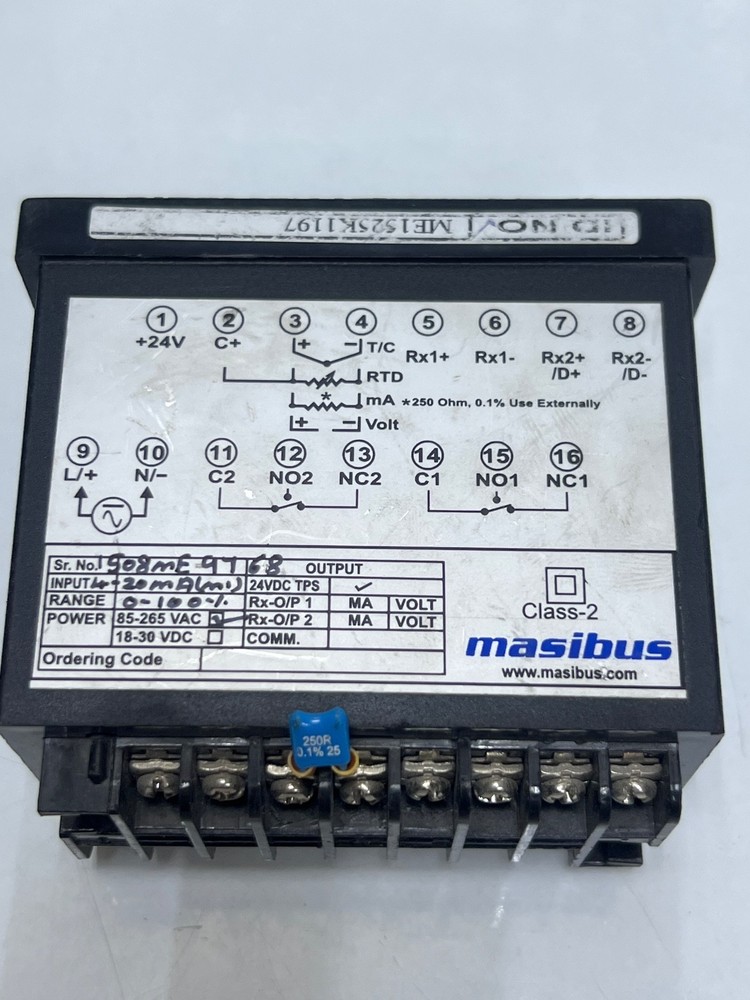 Masibus LC5296H Compact Off-On Controller