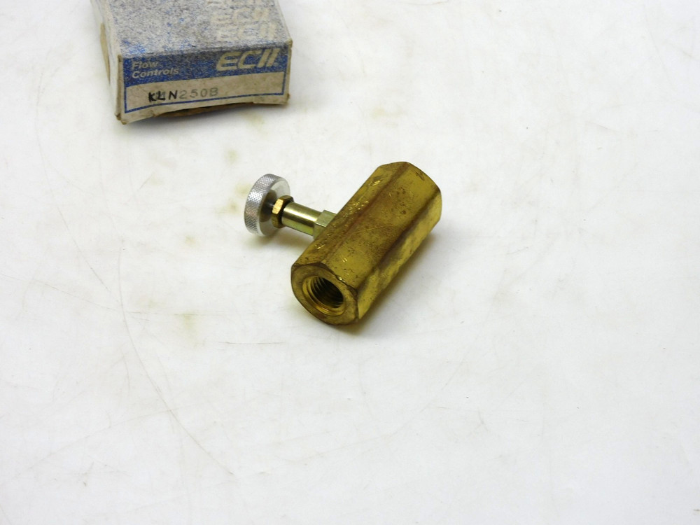 Ecii KLN250B Flow Control Valve 1/4" npt