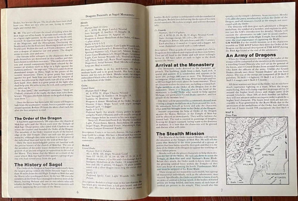 The Keep 714 Mayfair Games AD&D