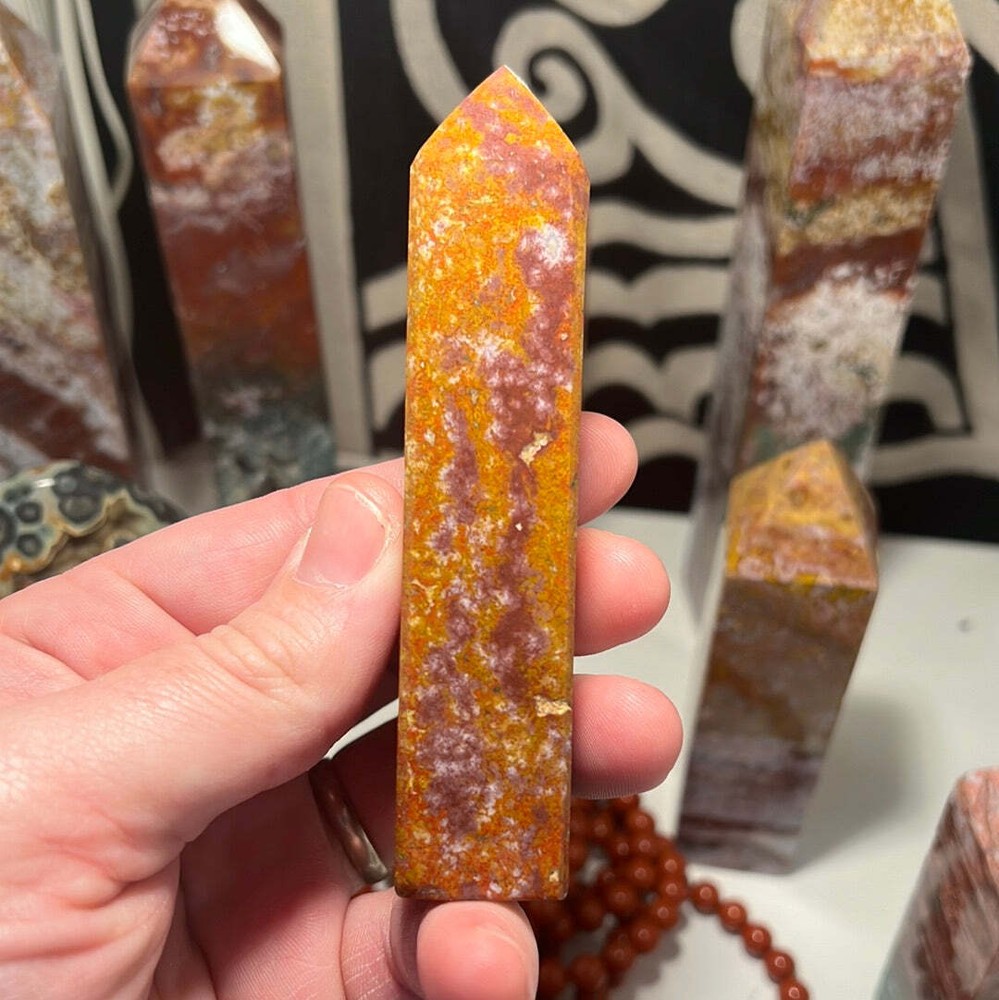 Ocean Jasper Obelisk B