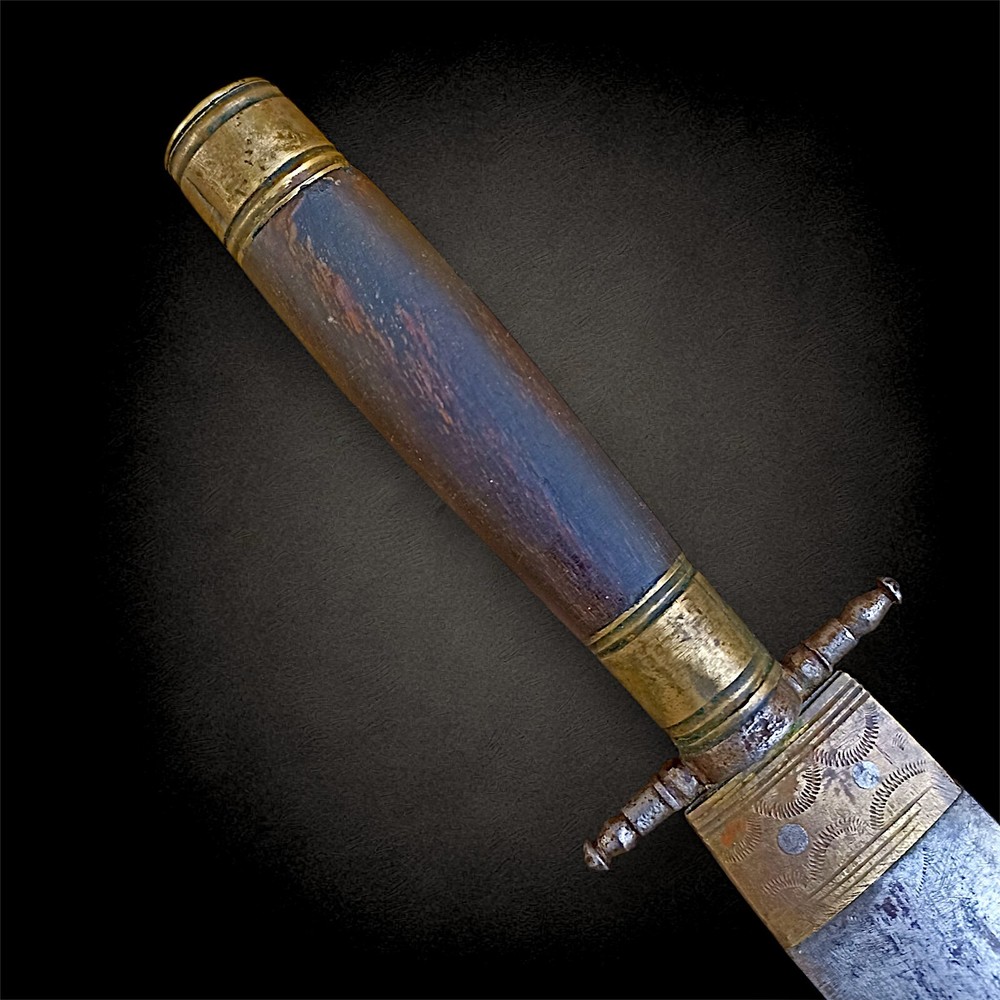 18th - 19th Century Spanish Dagger w Scabbard