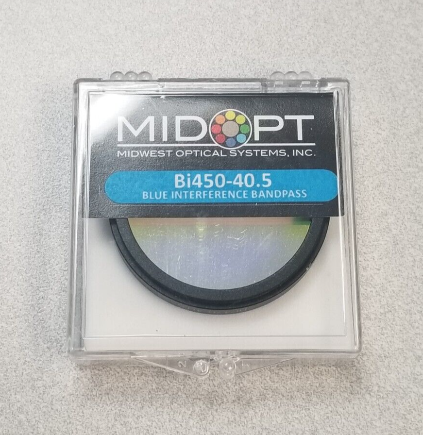 MIDOPT Bi450-40.5 - Blue Interference Bandpass Filter, 40