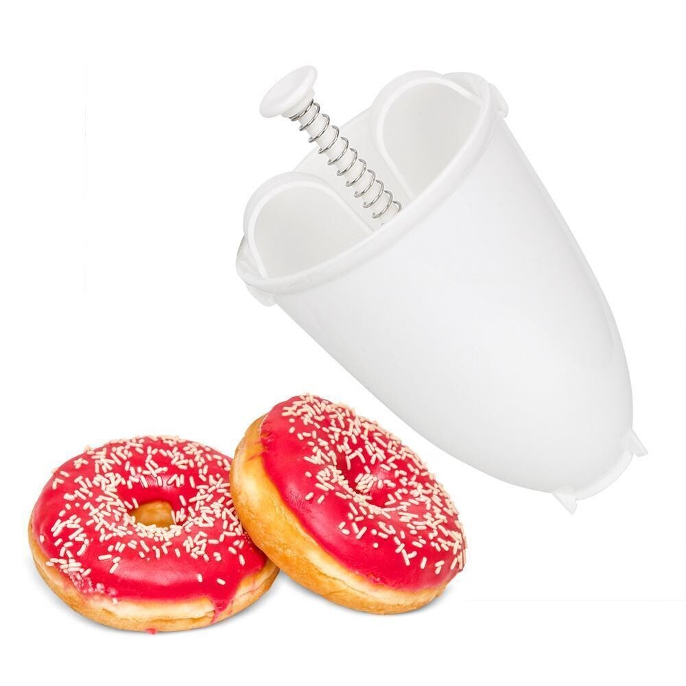Manual Mini Doughnut Maker Donut Mould Kitchen Utensil DIY Tool
