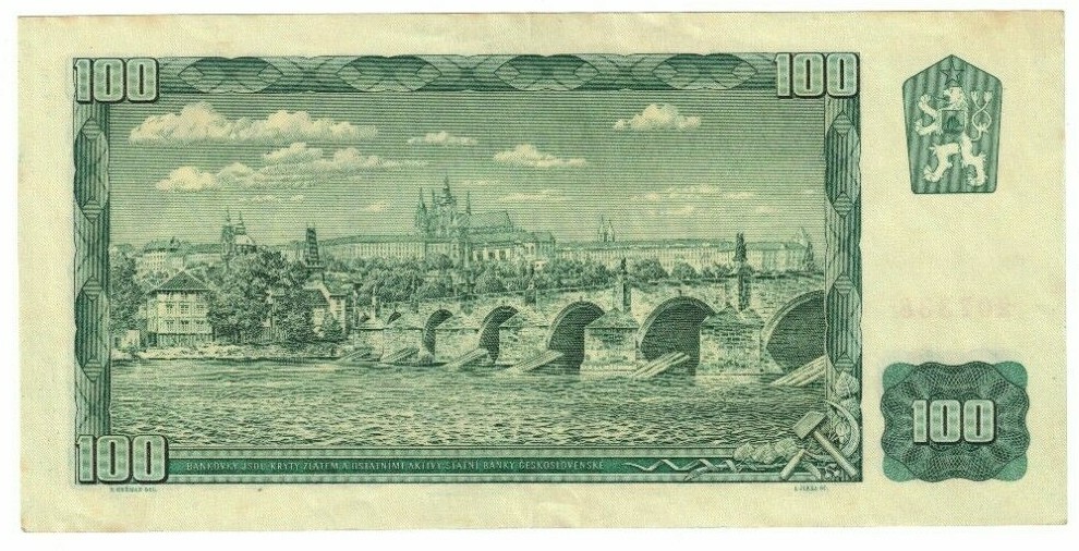 Czechoslovakia 1961 100 Korum