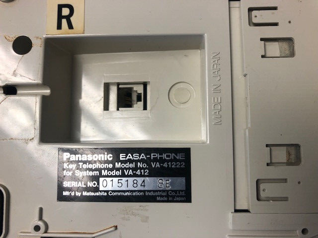 Panasonic 4-line key system speakerphone va-41222 USED TESTED