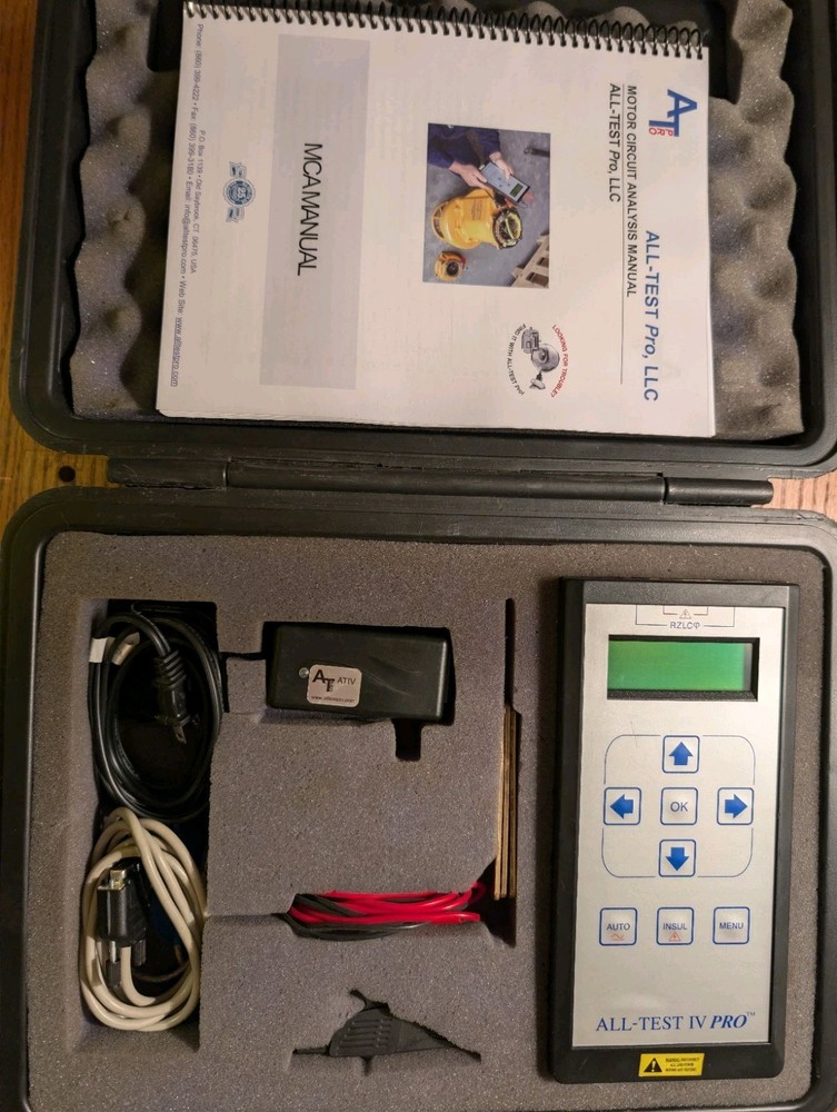 All-Test IV Pro Motor Circuit Analyzer Updated Cells.