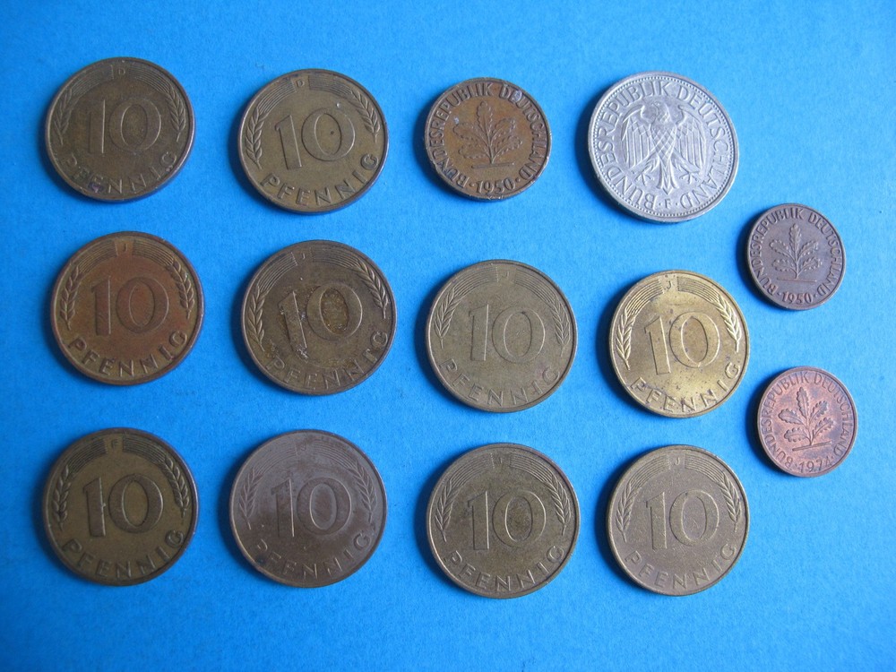 14 Germany Coins