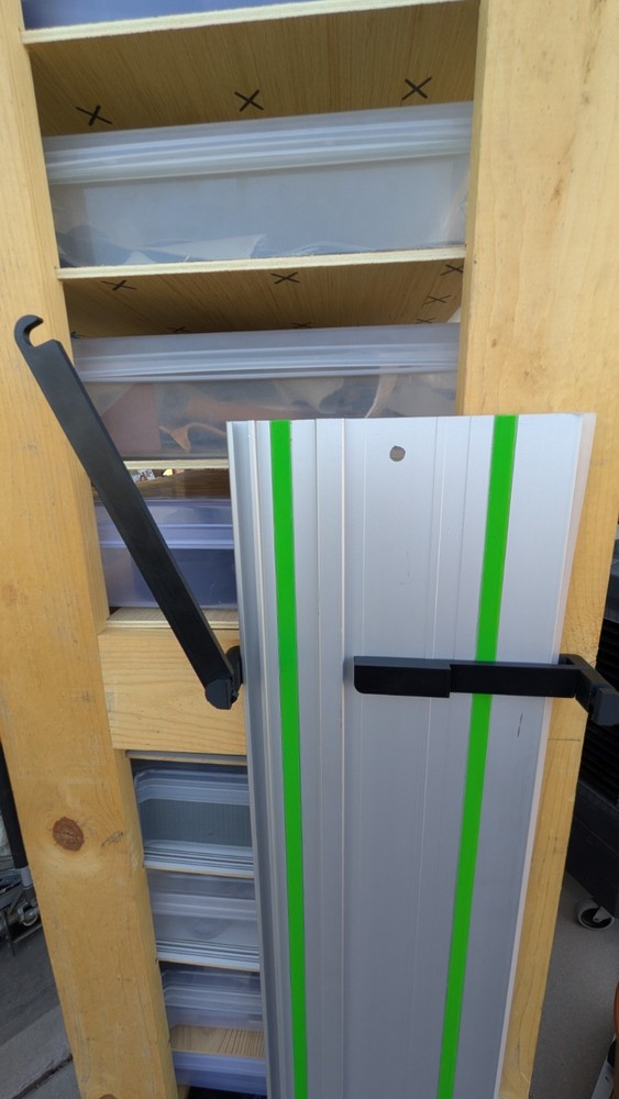Track Saw Track Vertical Holder