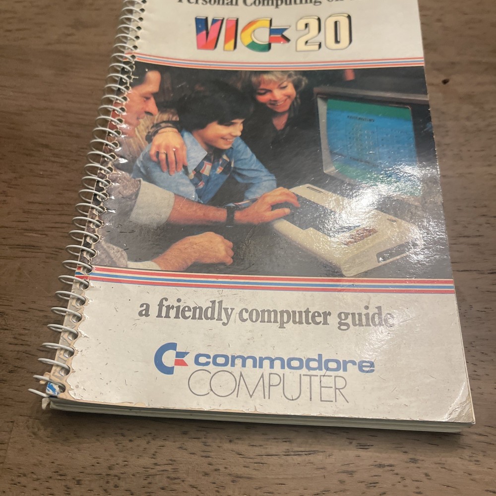 1981 Personal Computing on the Vic 20: A Friendly Computer Guide, Spiral Bound
