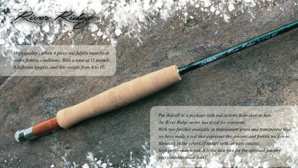Carbonpro RIVER RIDGE Rod 4 PCS