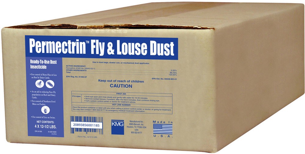 Permectrin Fly and Louse Dust (2 lb)