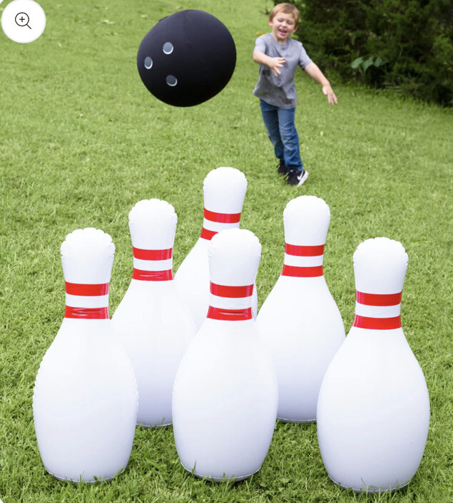 Giant Inflatable Bowling Set
