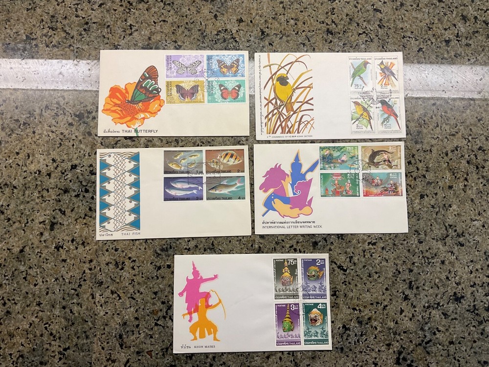 THAI STAMPS COLLECTION