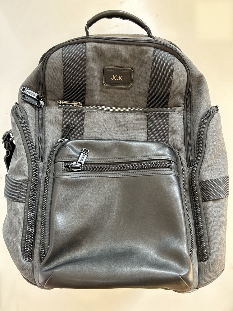 Tumi Alpha Bravo Backpack big Multiple Slots Ready To Go Tumi Bag