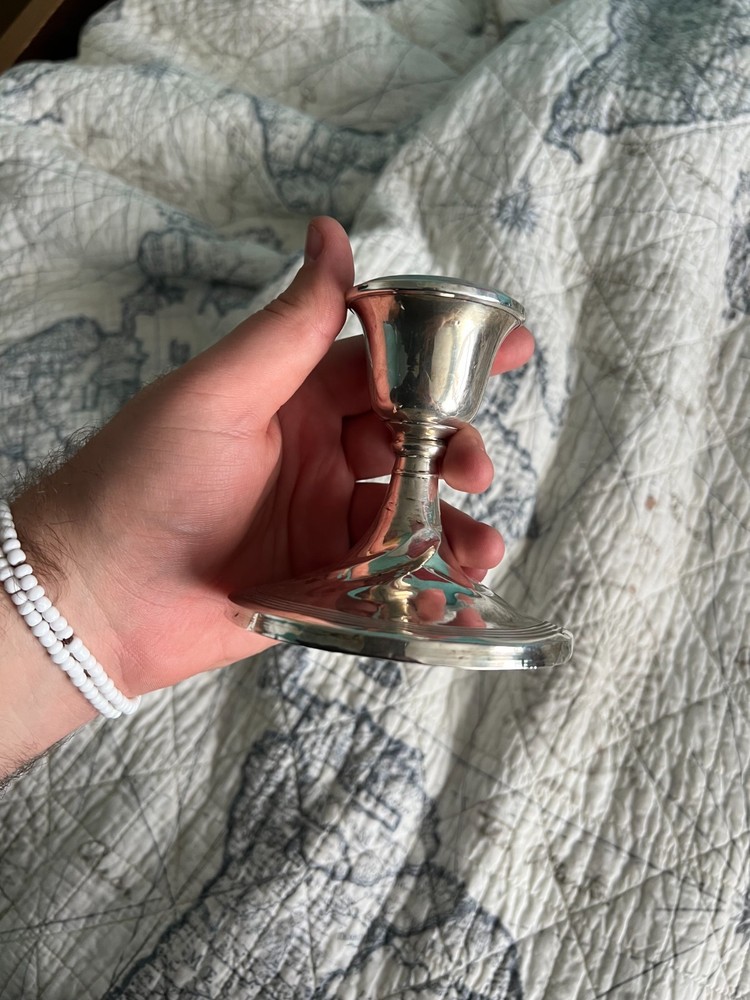 Birmingham Sterling Silver Candlestick