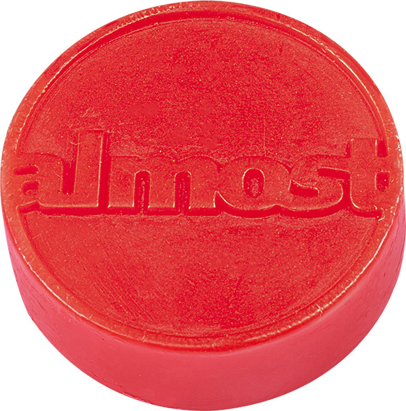 ALMOST WAX PUCK RED