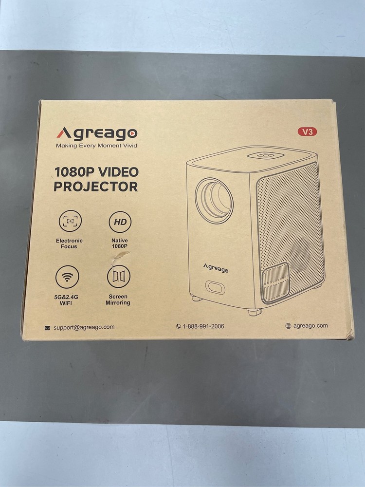 Agreago 1080p Video Projector