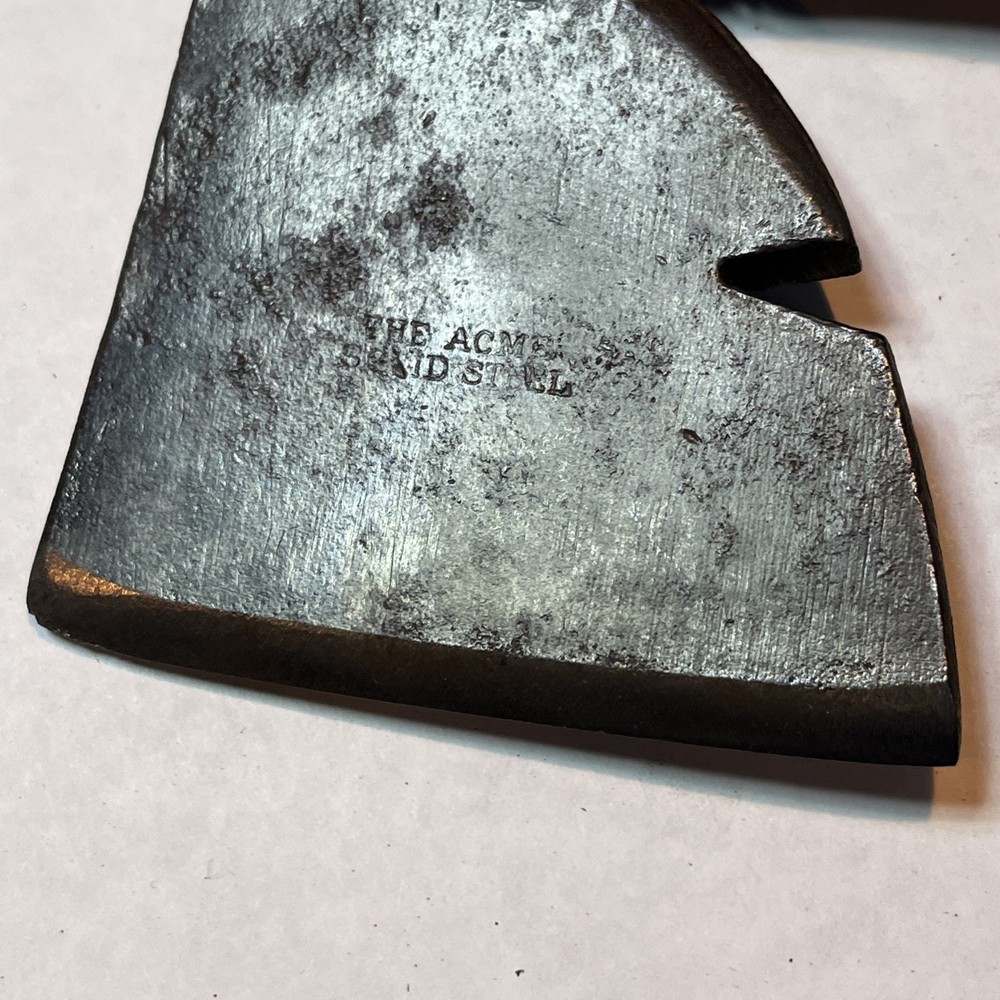 Acme Solid Steel Hatchet, Used