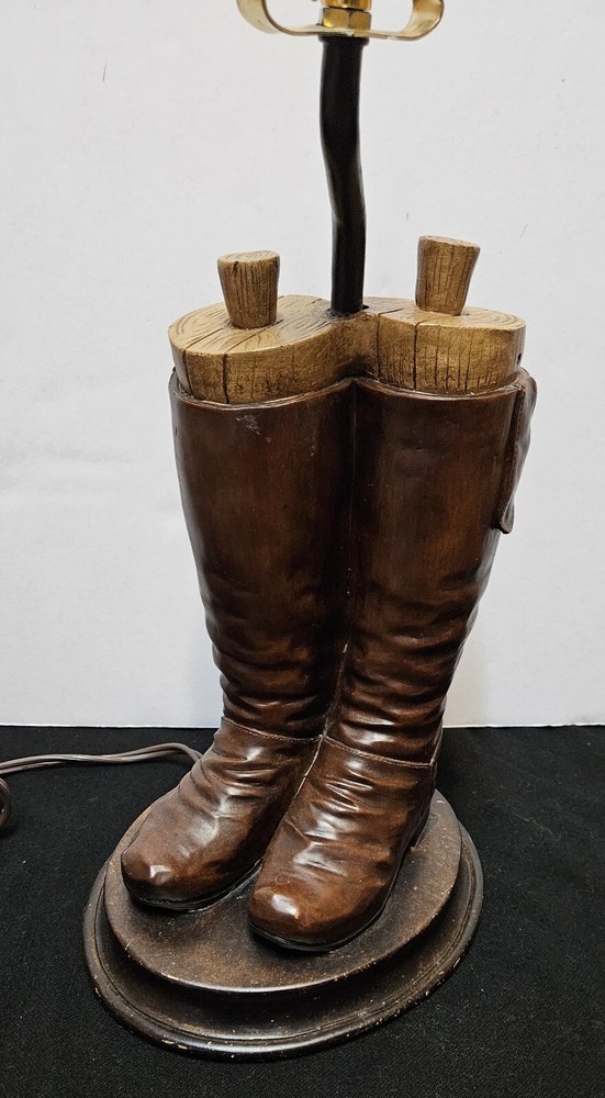 👢 LADIES BOOT LAMP Working Condition Slight Scuffs