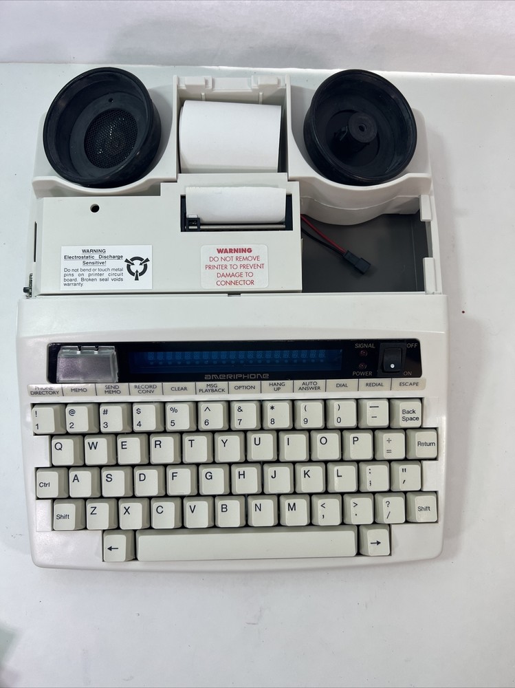 NEW Ameriphone Dialogue III-P TTY with Leather Case