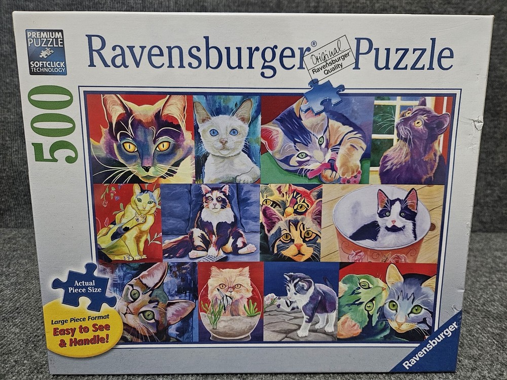Ravensburger 500 Piece Puzzle HELLO KITTY KAT