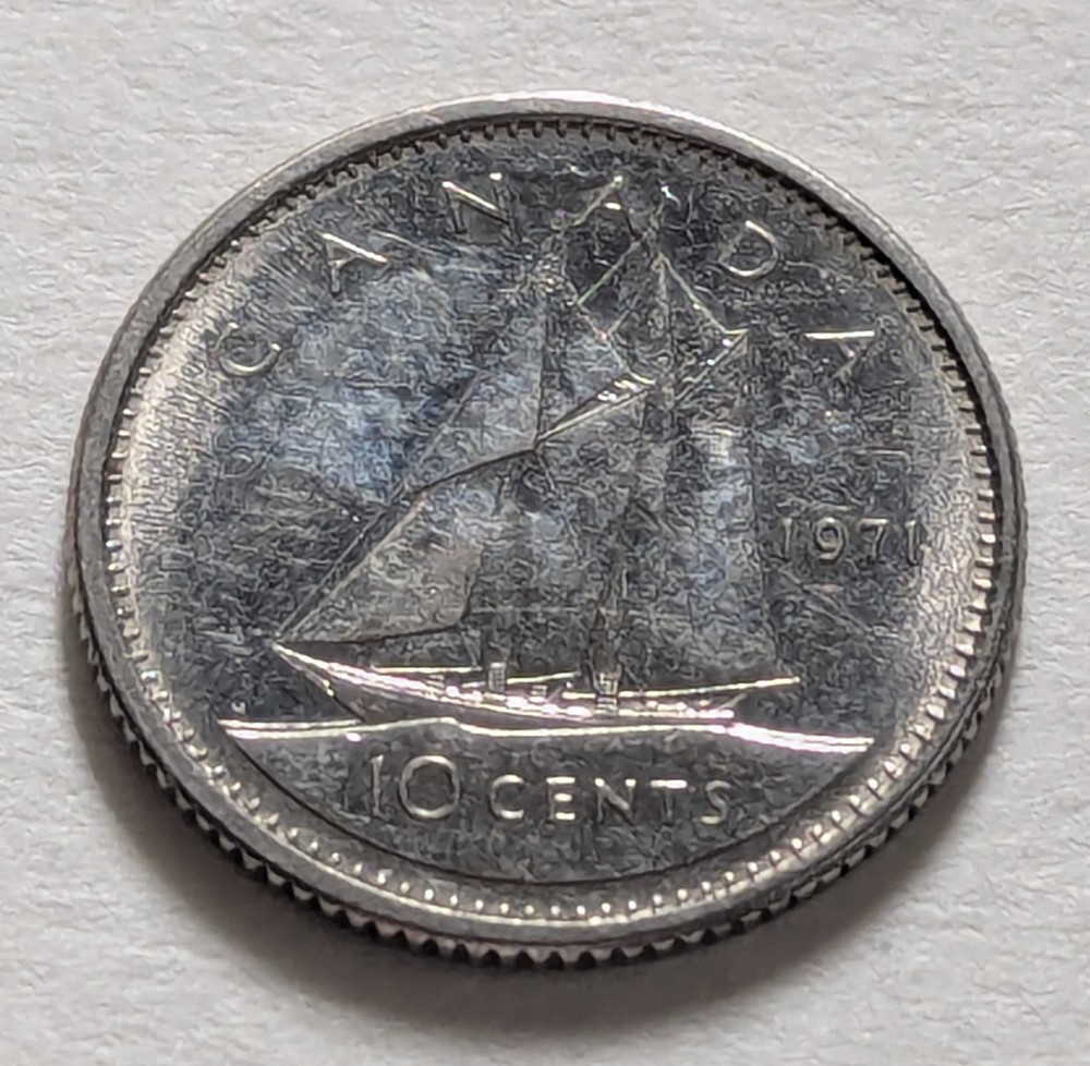 Canada, 1971, Ten Cents
