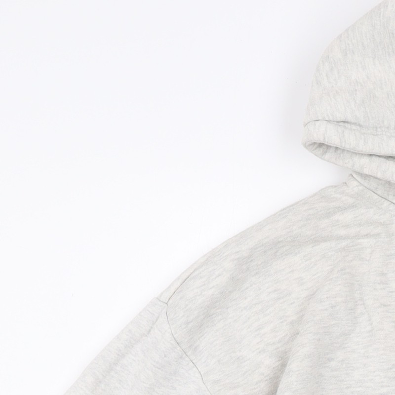 Boohoo Men’s Grey S Basic Full Zip Hoodie Jacket