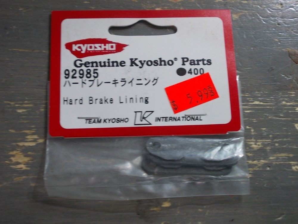 92985 Hard Brake Lining - Kyosho