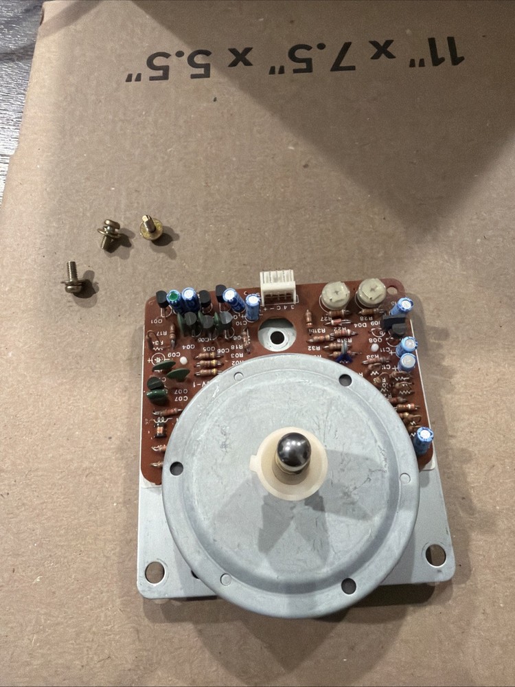 Sansui FR-D35 Turntable Part: Motor Works!