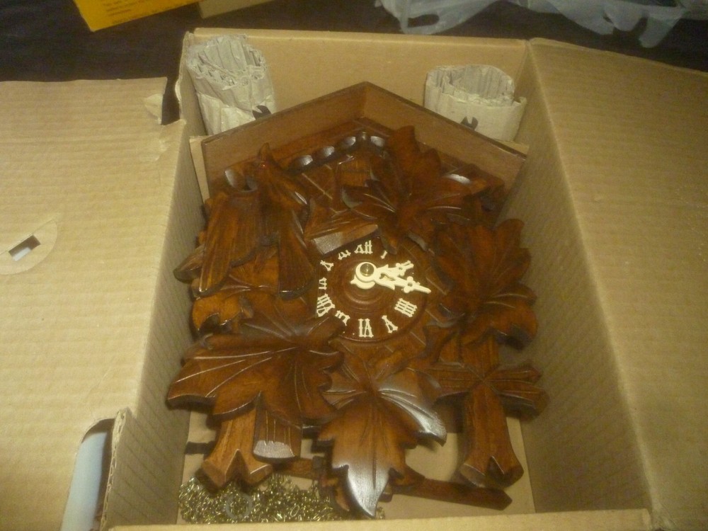 Vintage 1995 German Cuckoo Clock - New Open Box