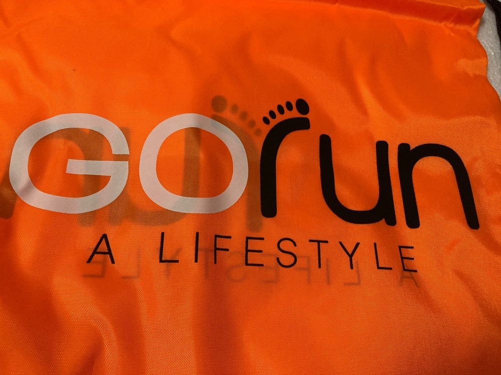 New!! Drawstring Bag - Go Run