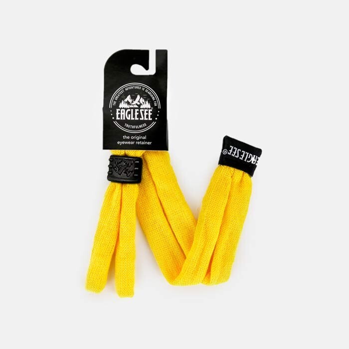 Sunglass retainer / Strap for Sunglasses | Simple Yellow Cotton
