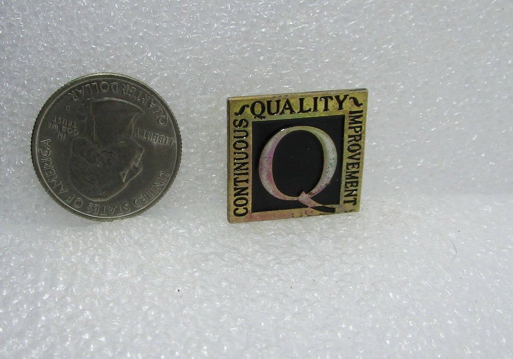 Continuous Quality Improvement Pin