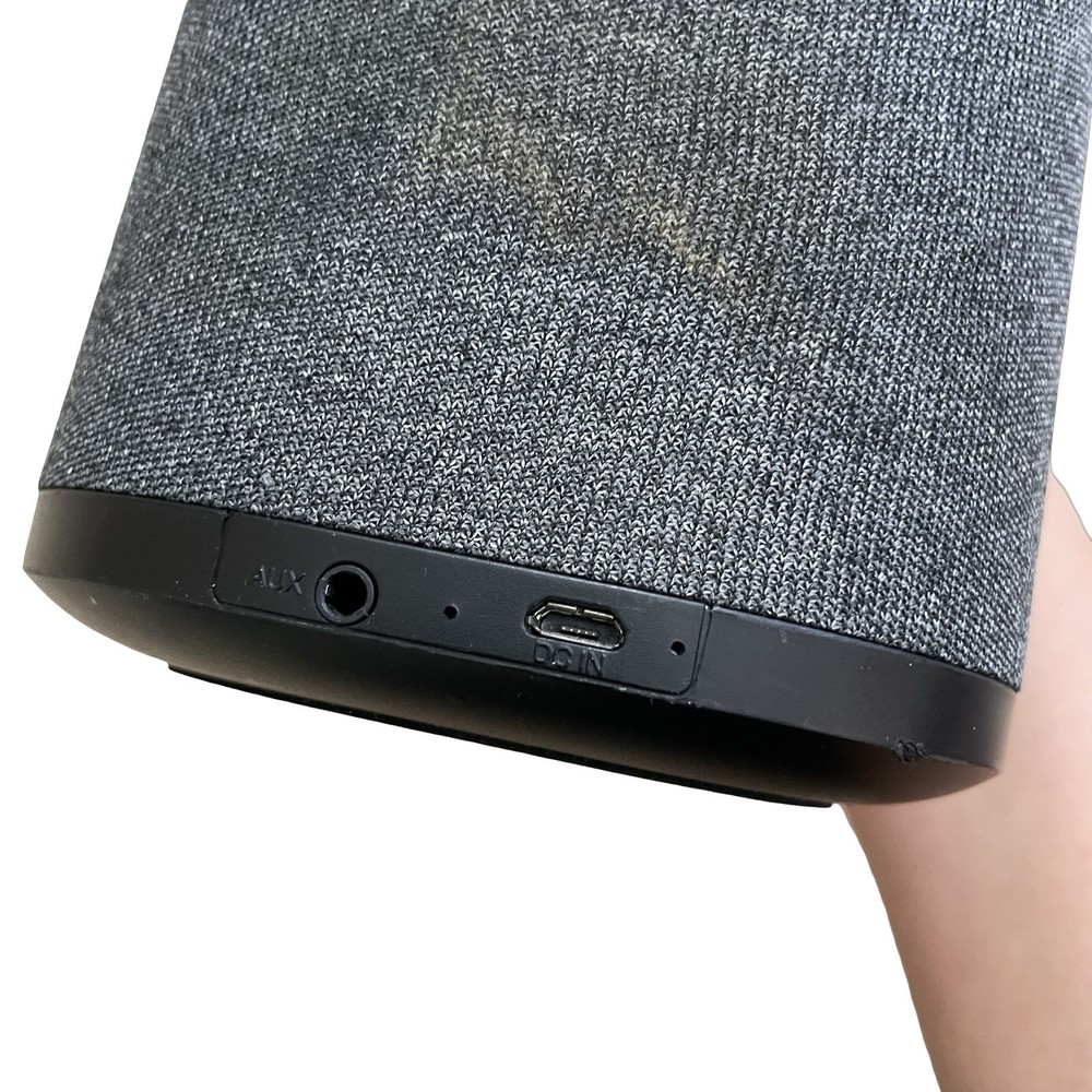 Sharper Image SWF1002 Speaker Alexa Enabled Bluetooth Smart Speaker Gray