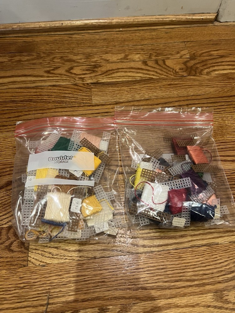 Huge Lot of Assorted Threads DMC Embroidery Floss Stitch Thread Multicolor