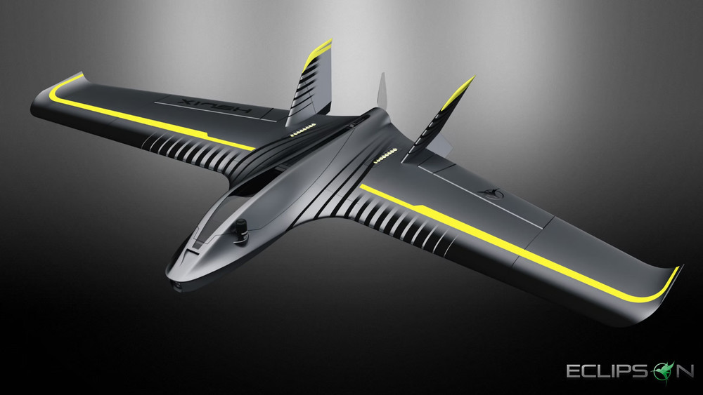 The Ravens Forge Eclipson HELIX 3D Printed PLA RC Airplane Kit
