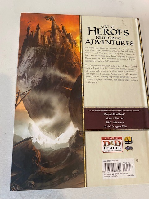 Dungeons & Dragons - Dungeon Master's Guide - 2008 - Core Rules - 4th Ed