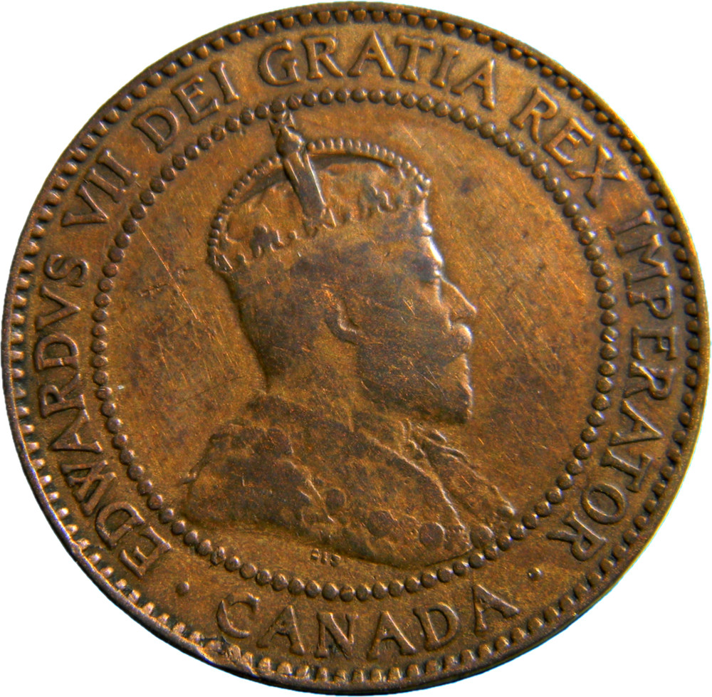 Canada 1908 One Cent  (05441)
