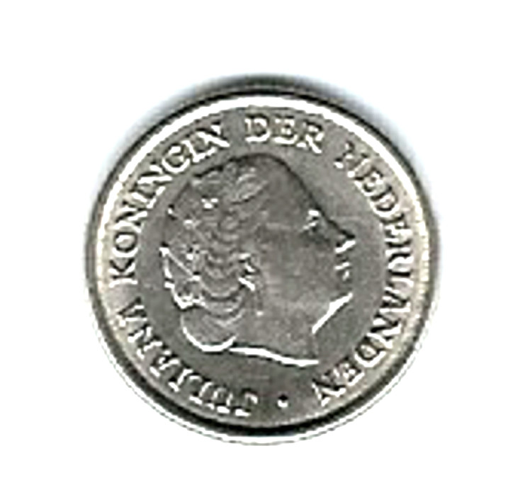 Netherlands...Coin...10 Cent...1976