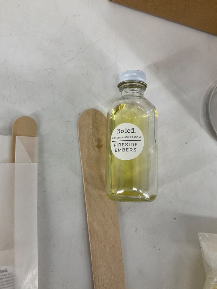Noted. DIY candle making kit Fireside Embers