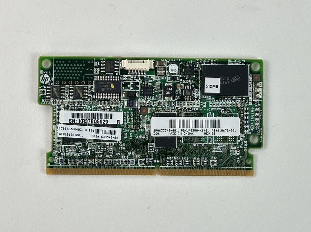 HP HPE Smart Array 512MB Cache Module Controller mini DIMM 610672-001