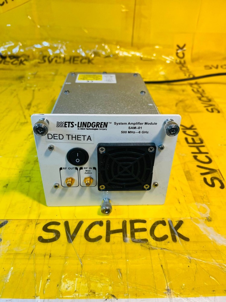 ETS Lindgren System Amplifier RF Module SAM–01 500 MHz–6 GHz