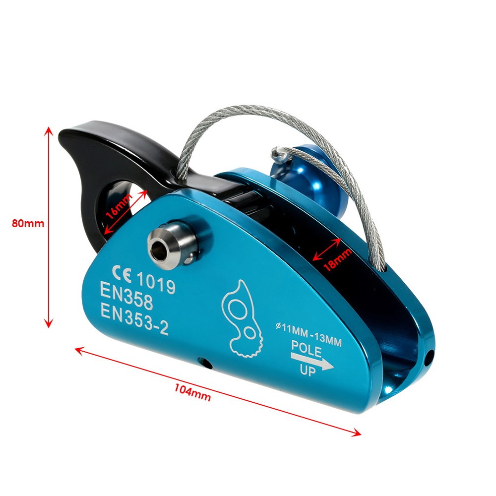 Climbing Fall Rope Grab With Spring J3B0